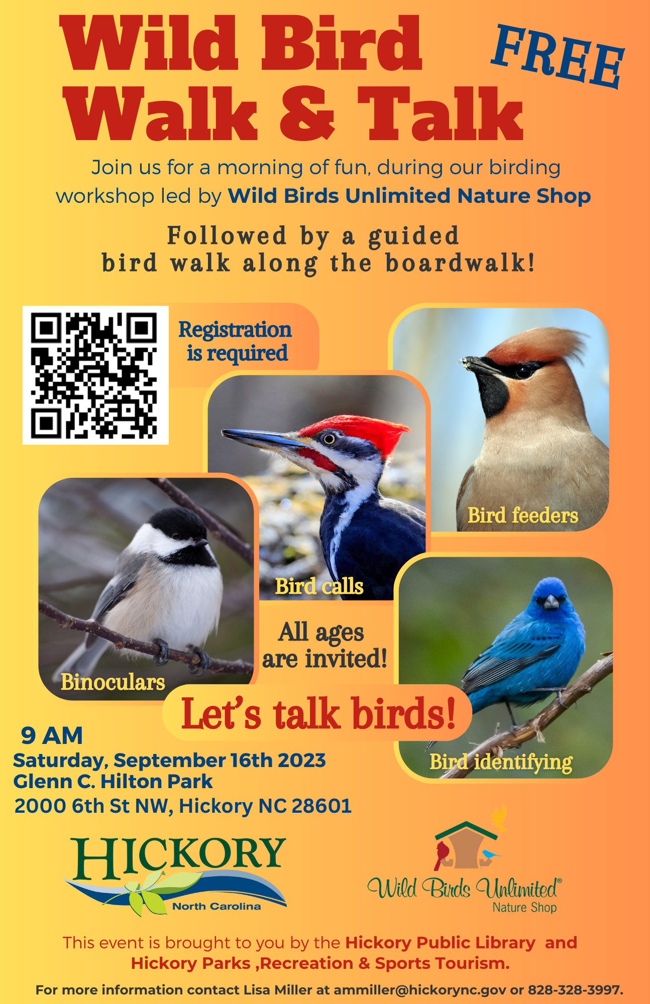 Wild Bird Walk & Talk