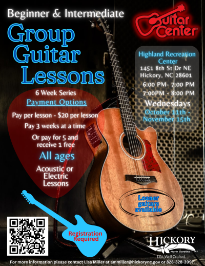 Intermediate Group Guitar Lessons