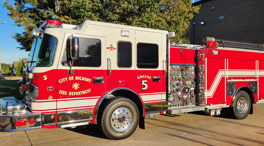 New Fire Truck - Engine 5