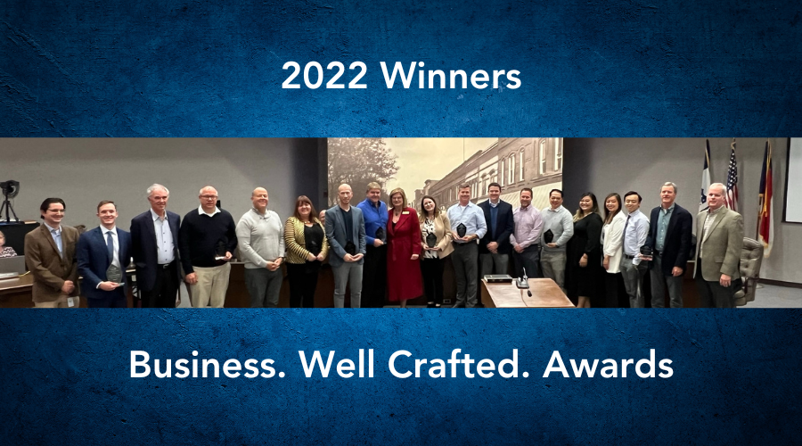 2022 Business Well Crafted Award winners