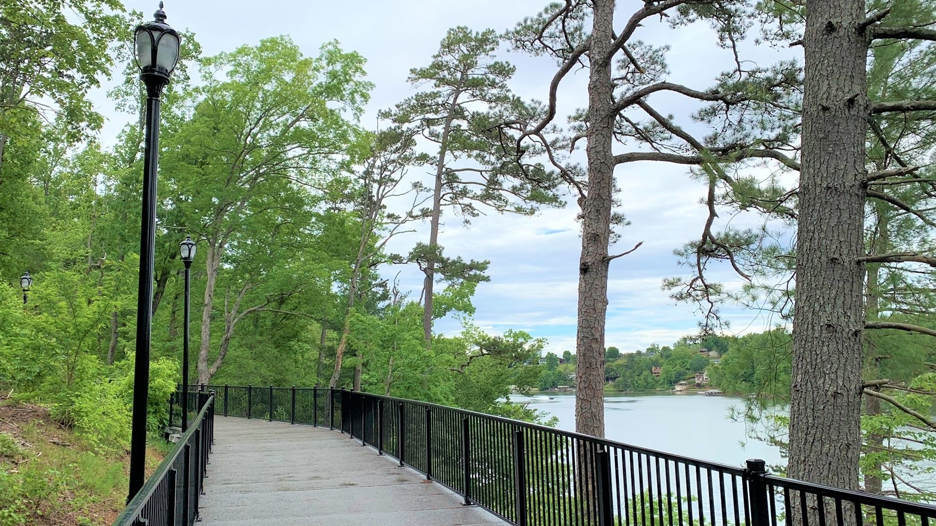 View of Lake Hickory from Riverwalk