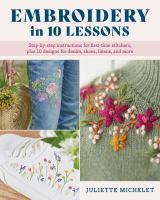 Embroidery in 10 lessons