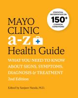  Mayo Clinic A-Z health guide