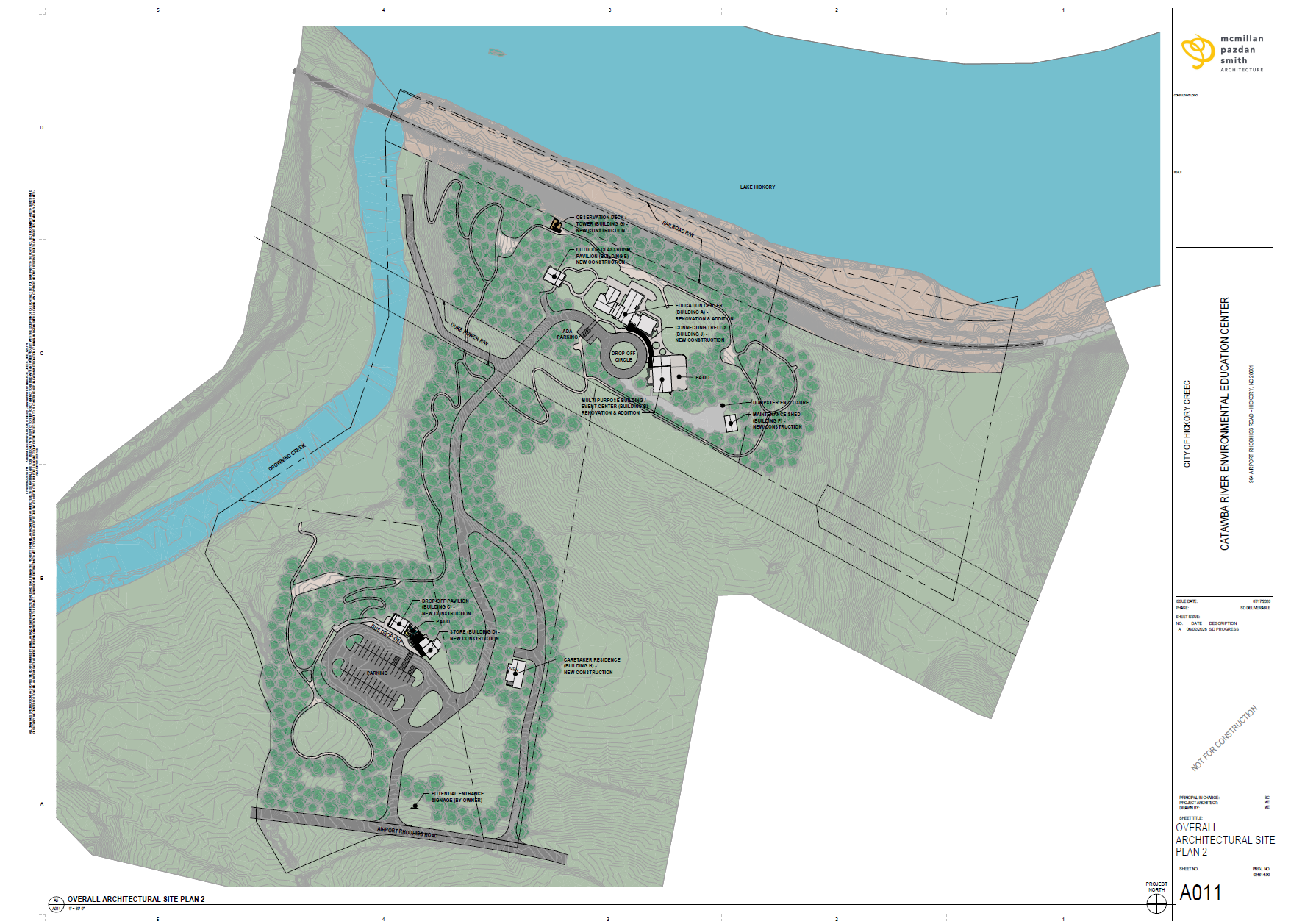 CREEC site plan