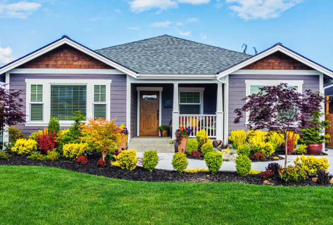 house with curb appeal