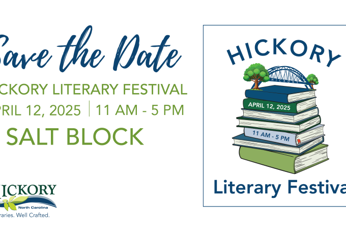 Save the Date for Hickory Literary Festival