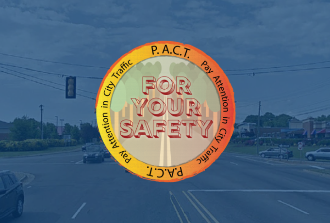 pay attention in city traffic