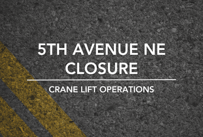 5th Ave NE closure