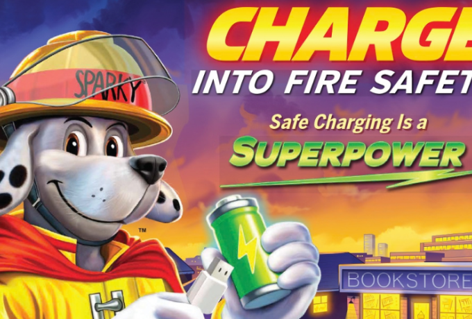 Sparky with a rechargeable battery