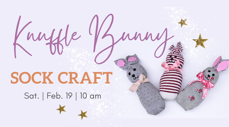 knuffle bunny sock craft