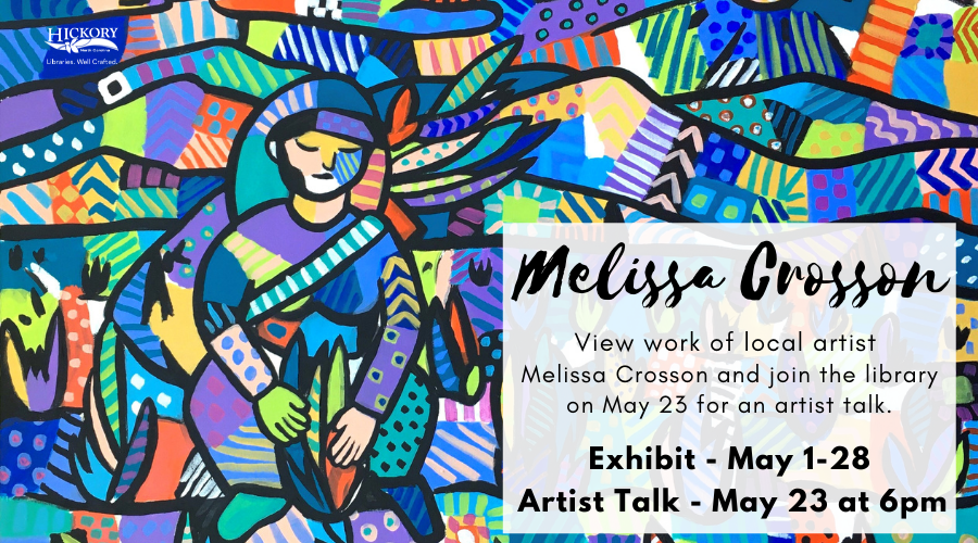 Melissa Crosson exhibit and display flyer