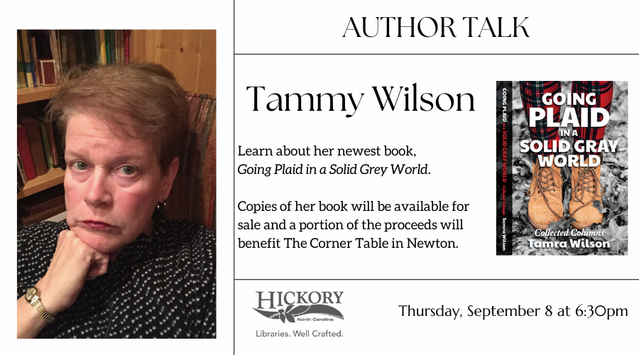 Author Talk with Tammy Wilson