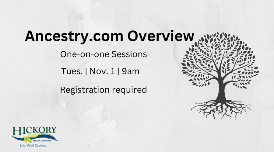 Ancestry.com Overview Sessions