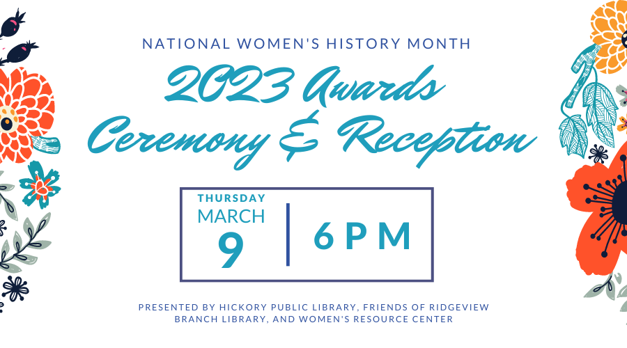 Celebration of National Women’s History Month at Ridgeview Branch Library