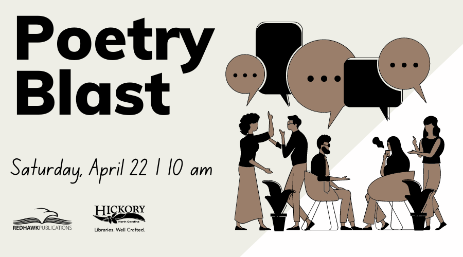 Celebrate Poetry Month at Ridgeview Branch Library! 