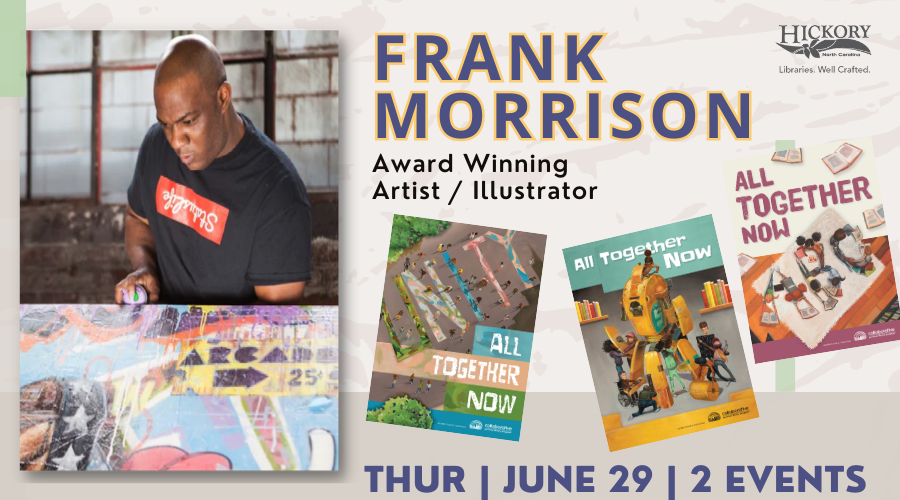All Together Now: Celebrate Summer Learning with Frank Morrison, Featured Artist of the 2023 Collaborative Summer Learning Program 