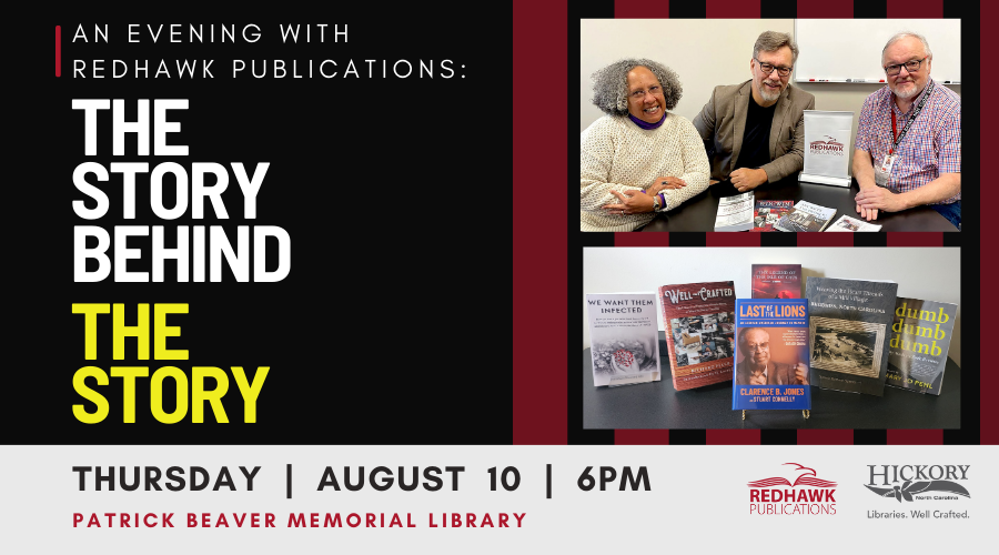 An Evening with Redhawk Publications: The Story Behind the Stories - August 10 at 6 p.m