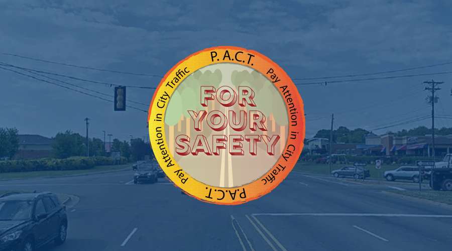 pay attention in city traffic