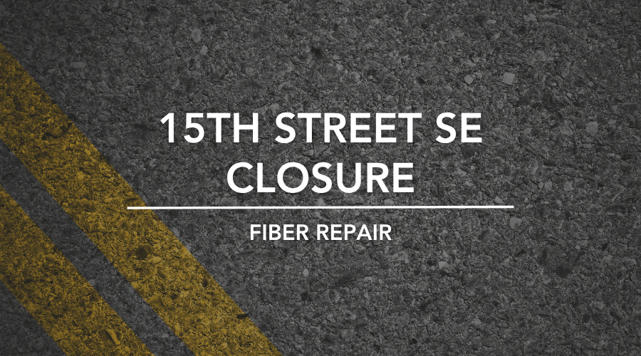 15th St SE closure
